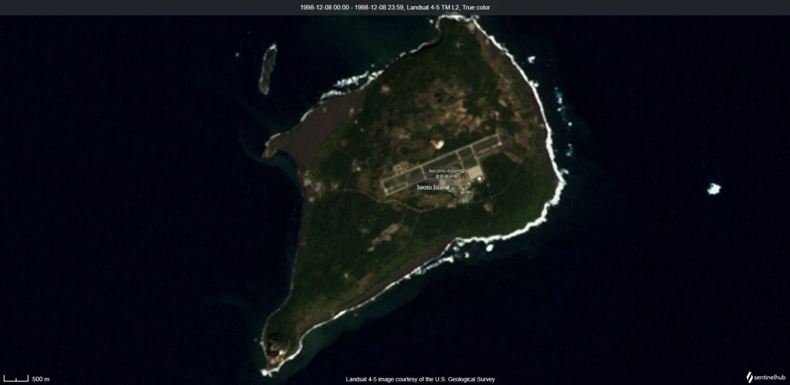 「硫黄島での新島の形成と過去の活動」 CYAN